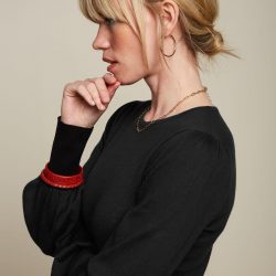 King Louie - Maya Top Cocoon - Black - Uniek Ladies