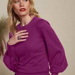 King Louie - Maya Top Cocoon - Purple - Uniek Ladies