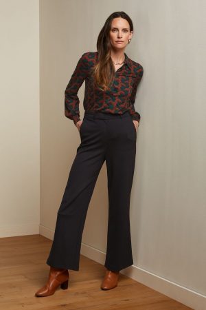 King Louie - Federica Pants - Milano - Uni Black - Uniek Ladies