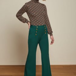 King Louie - Sally Pants Broadway - Pine Green - Uniek Ladies