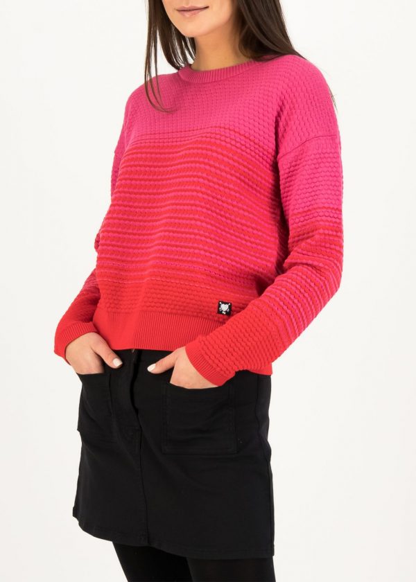Blutsgeschwister - Trui - Sweater - Chic Promenade Love Gradient Knit - Uniek Ladies