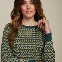 King Louie - Agnes Top Darling - Pine Green - Uniek Ladies