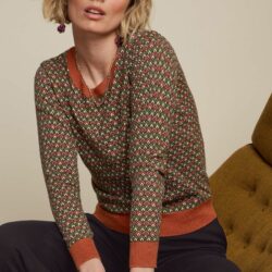 King Louie - Agnes Top Darling - Caramel - Uniek Ladies