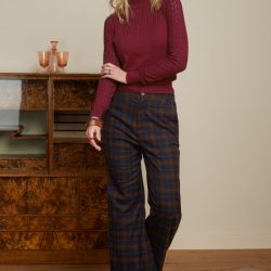 King Louie - Agnes Top Club - Cabernet Red - Uniek Ladies
