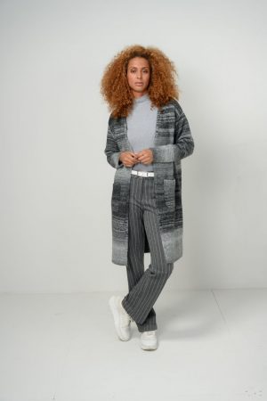 Zizo - Sezzco - Pinstripe Grey - Broek - Uniek Ladies