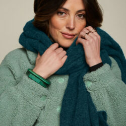 King Louie - Sjaal - Borgo - Pine Green - Uniek Ladies