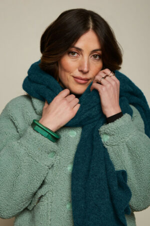 King Louie - Sjaal - Borgo - Pine Green - Uniek Ladies