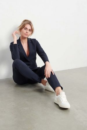 &Co Woman - Blazer - Navy - Phileine - Travelstof - Uniek Ladies