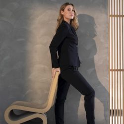 Phileine Blazer Travelstof Black - &Co Woman - Afbeelding 2