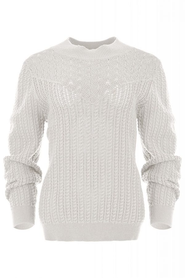 Maicazz - Trui Giann - Off White - Uniek Ladies