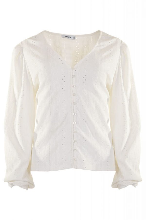 Maicazz - Griffin - Top - Off White - Uniek Ladies