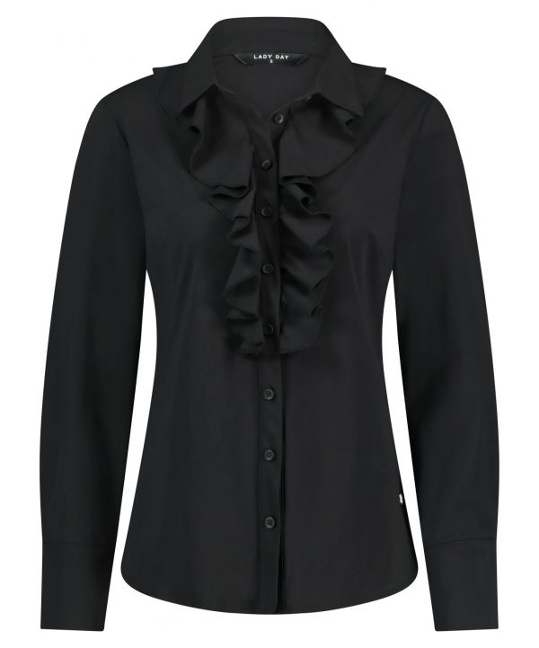 Lady Day - Bree - Blouse - Black - Uniek Ladies