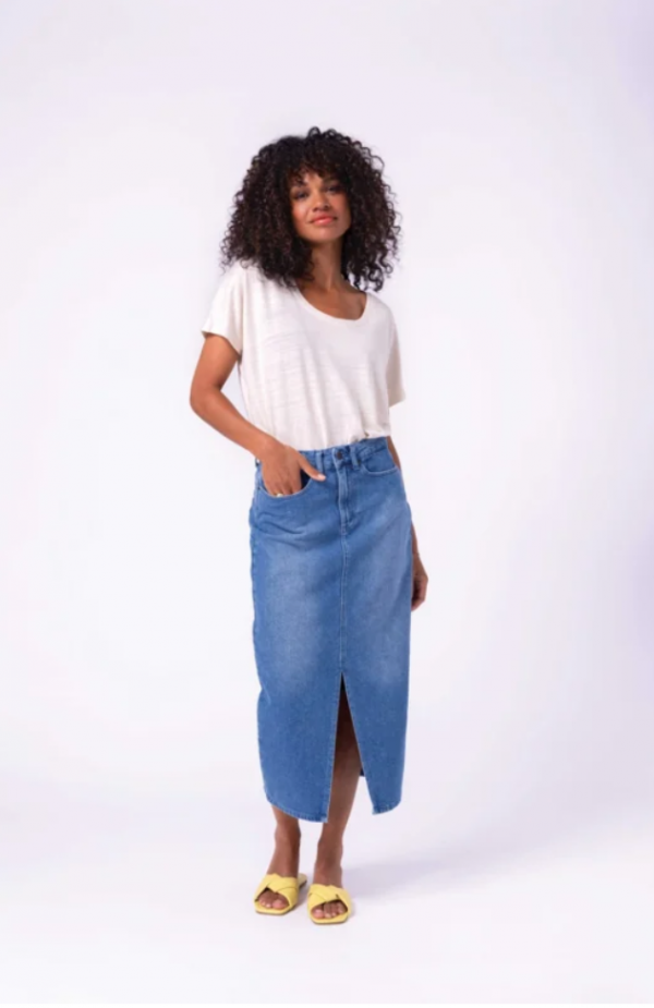 Rok-Emmy-Jeansrok - Cloud9 - Uniek Ladies