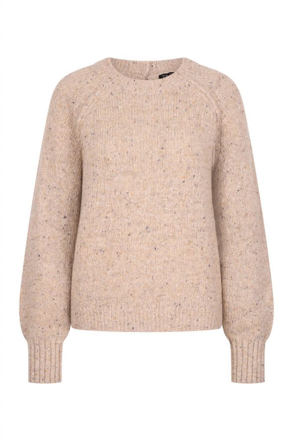 Zilch - Sweater - Trui - Beige - Uniek Ladies