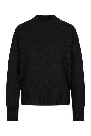 Zilch - Sweater - Trui - Black - Uniek Ladies