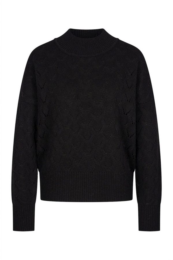 Zilch - Sweater - Trui - Black - Uniek Ladies