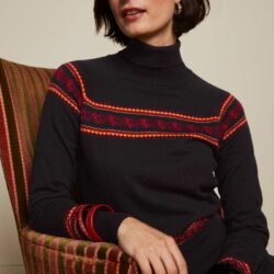 King Louie - Rollneck - Molena - Black - Uniek Ladies - Aalten