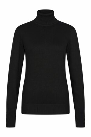 Zilch - Top Hign Neck - Black - Bamboo - Uniek Ladies - Aalten