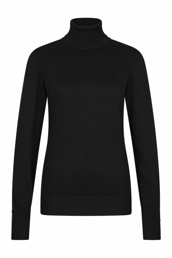 Zilch - Top Hign Neck - Black - Bamboo - Uniek Ladies - Aalten