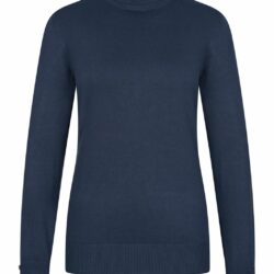 Zilch - Top High Neck - Navy - Bamboo - Uniek Ladies - Aalten