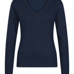 Zilch - Sweater - Basic V-Neck - Navy - Uniek Ladies - Aalten