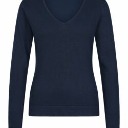 Zilch - Sweater - Basic V-Neck - Navy - Uniek Ladies - Aalten