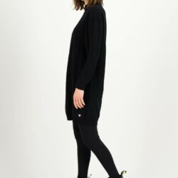 Blutsgeschwister - Jurk - Straight and Easy - Black is back Black - Uniek Ladies