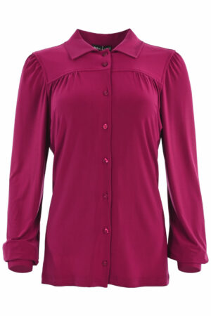 Maicazz - Blouse Heleen - Magenta - Uniek Ladies