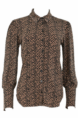 Maicazz - Blouse - Helin - Wave Earth - Uniek Ladies