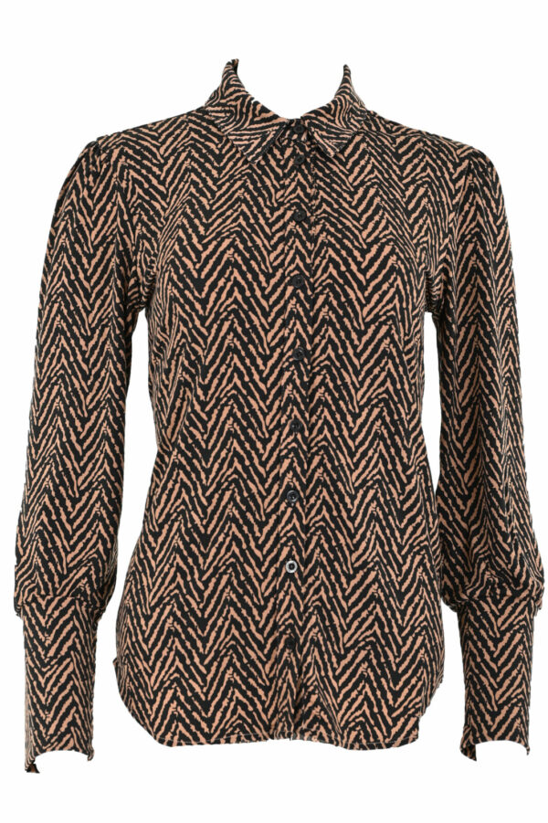 Maicazz - Blouse - Helin - Wave Earth - Uniek Ladies