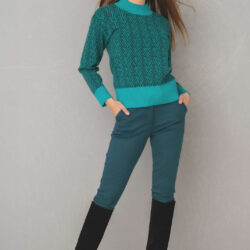 Maicazz - Hanne - Trui - Shady Green - Uniek Ladies