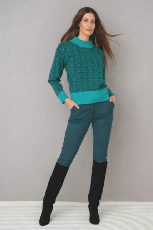 Maicazz - Hanne - Trui - Shady Green - Uniek Ladies