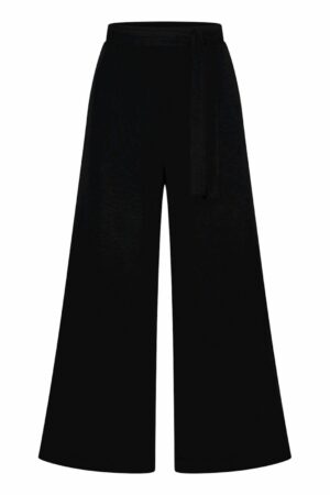 Zilch - Broek - Wijde Pijpen - Black