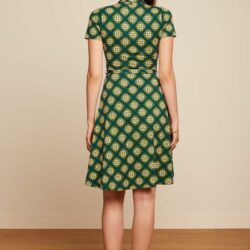 Jurk - Dress Emmy Kirby - Para Green - King Louie