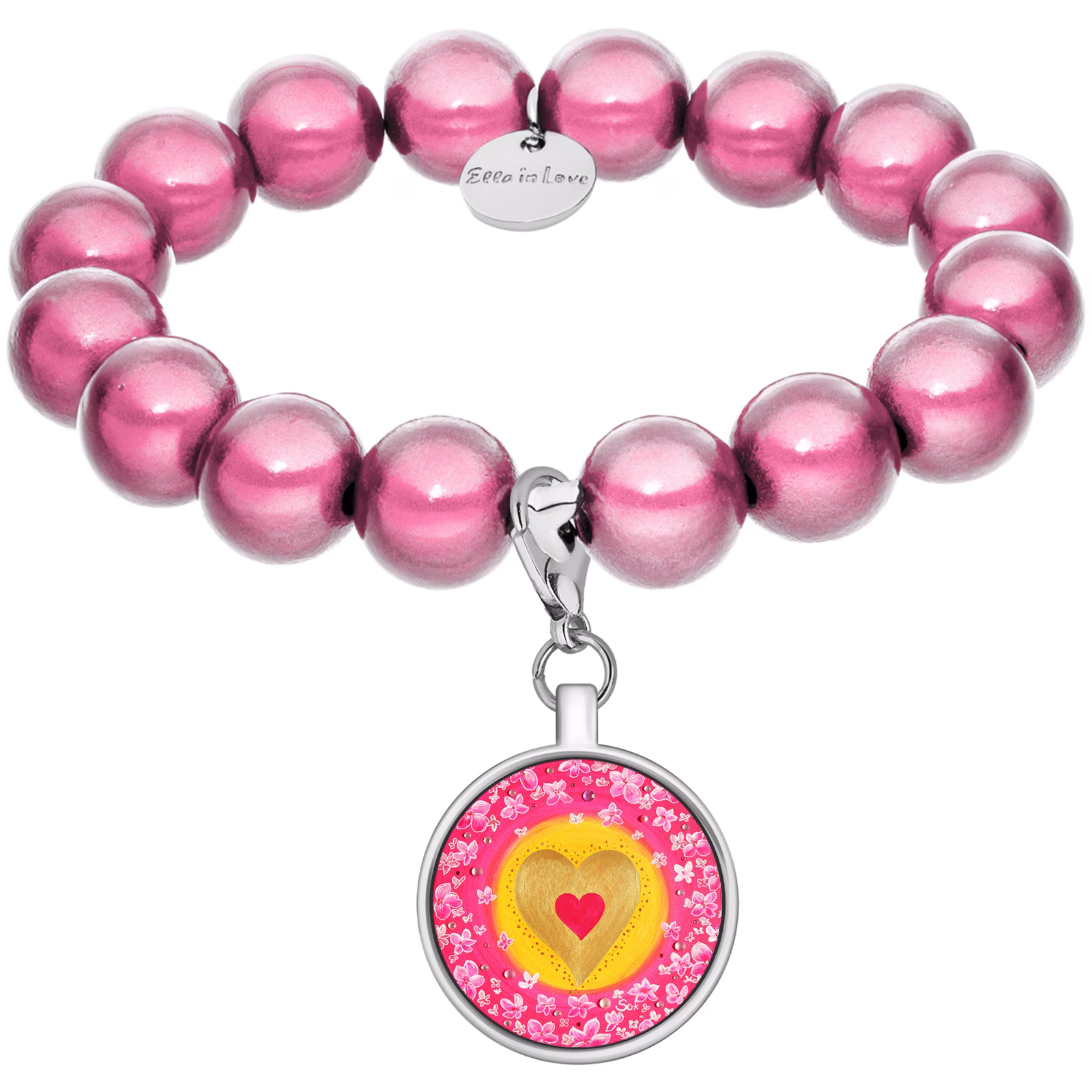 Ella in Love Rosa Charm