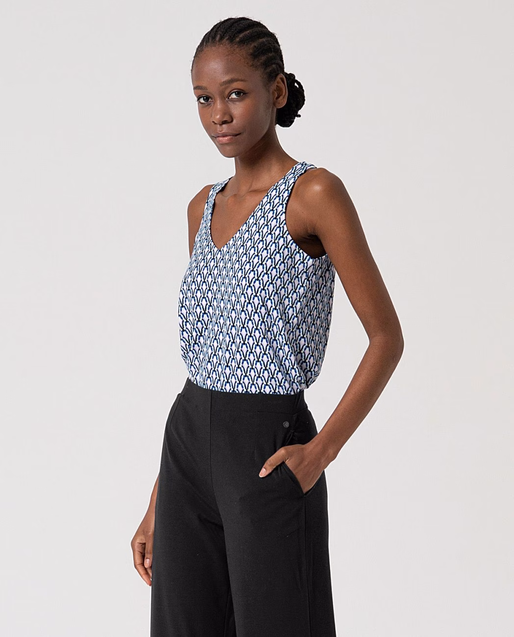 Broek Recht Model Black - Surkana