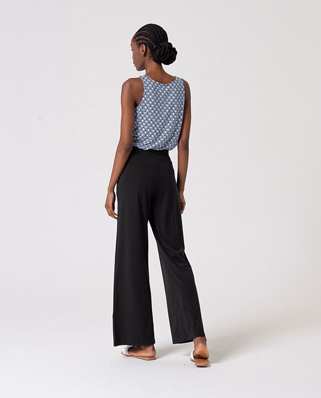 Broek Recht Model Black - Surkana