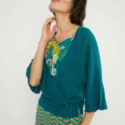 Vest Fairy Wrap - Wetland green Knit - Blutsgeschwister