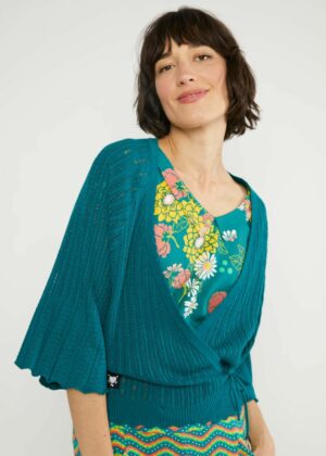 Vest Fairy Wrap - Wetland green Knit - Blutsgeschwister