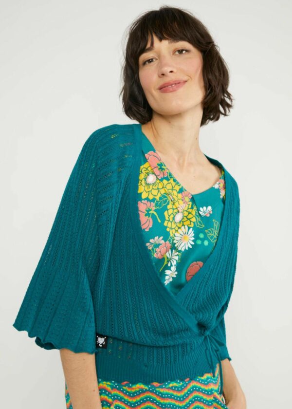 Vest Fairy Wrap - Wetland green Knit - Blutsgeschwister