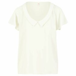 Blouse Feed the Birds - Everything in budgie feather White - Blutsgeschwister