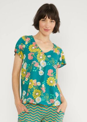 Blouse Feed the Birds - Everything in eternal flower dance - Blutsgeschwister