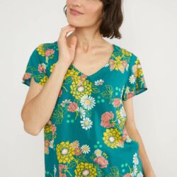 Blouse Feed the Birds - Everything in eternal flower dance - Blutsgeschwister