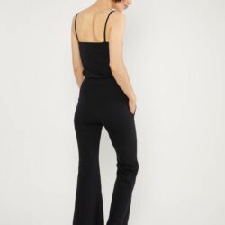 Broek Logo Easy Flared - Everything in my pitch Black - Blutsgeschwister