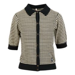 Vest Petite Poloette - Mixed dots black white - Blutsgeschwister