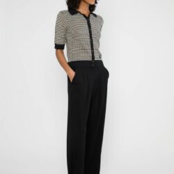 Vest Petite Poloette - Mixed dots black white - Blutsgeschwister