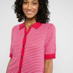 Vest Petite Poloette - Everything Mixed dots Rose Red - Blutsgeschwister