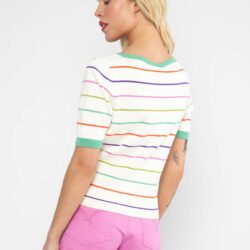 Top Pretty Preppy - Everything in rainbow ribbons stripes - Blutsgeschwister