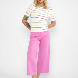 Top Pretty Preppy - Everything in rainbow ribbons stripes - Blutsgeschwister