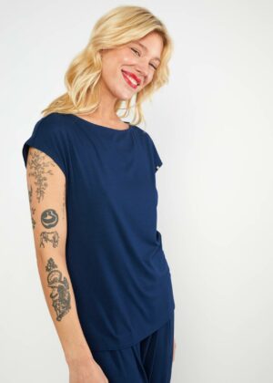 Top Breezy Flowgirl - Inner Cornflower Blue - Blutsgeschwister